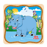 Wooden Puzzle Educational Developmental Baby Kids Training Toy